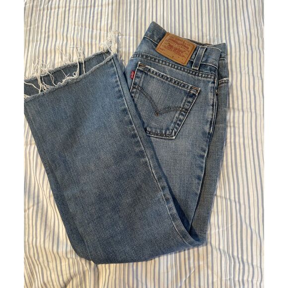 Levis Superlow Bootcut 518 - Size 1 - Medium Wash - Picture 5 of 5